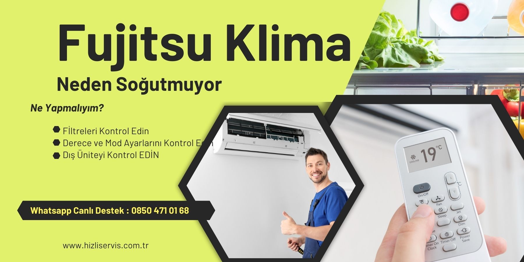 Fujitsu Klima Neden Soğutmuyor?