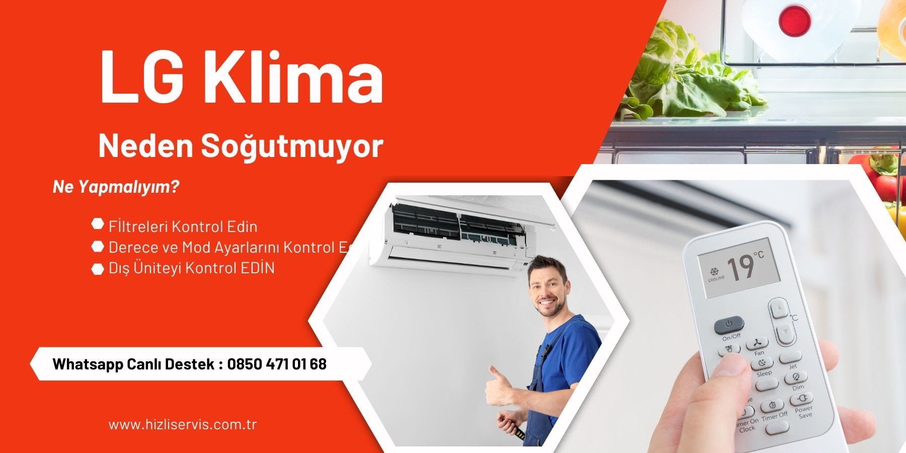 LG Klima Neden Soğutmuyor?